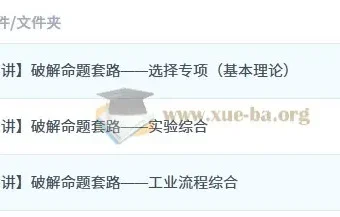 冯琳琳2025高三高考化学密训班 破解命题套路专项突破