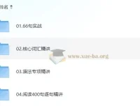 颉斌斌英语阅读初级课程：66句实战+核心词汇+语法专项+400句精讲