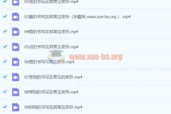 王慧志硬笔书法私房课100节合集：从笔画基础到结构进阶的系统练字指南