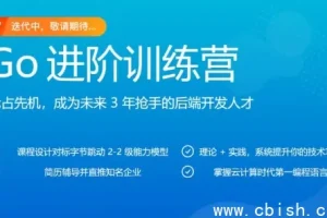 Go进阶训练营：对标大厂2-2级，源码课件全开源，实战驱动冲刺高薪