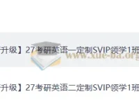 2027考研英语唐迟有道领学班全程系统课