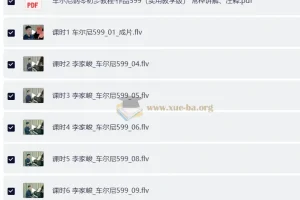 车尔尼599钢琴教程 于斯课堂完整版视频课程+配套PDF曲谱