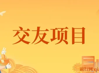 交友搭子付费进群项目，低门槛高转化，长期稳定变现