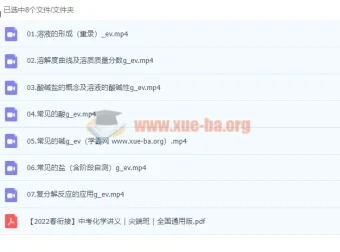 2022寒假班作业帮初三化学尖端课程赵潇飞精讲