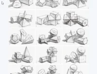 素描教程 素描基础班VIP课程 零基础到进阶系统教学