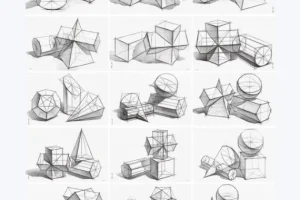 素描教程 素描基础班VIP课程 零基础到进阶系统教学