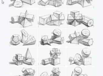素描教程 素描基础班VIP课程 零基础到进阶系统教学