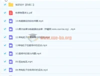 2023高三高考物理 高明静 暑假班 秋季班 全套课程