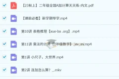2023秋上小学二年级数学A+课程 曹佳倩名师精讲