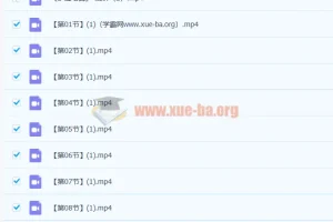 毛笔书法教程 楷书多宝塔-20讲高清视频