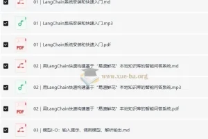 LangChain实战课：从入门到精通大模型应用开发