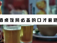 酒桌饭局必备的口才套路（完结）——真正用得上的说话技巧合集