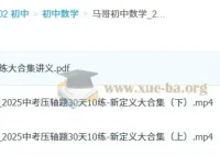 初中数学 2025中考压轴题30天10练 新定义大合集