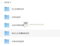 初中化学全国通用视频课程合集 系统精讲与专项突破