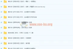 初一语文年卡目标满分班（人教版）王帆78讲全攻略