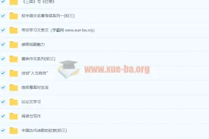 北京四中初三语文全套视频课程精讲