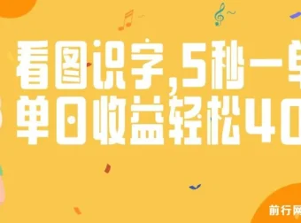 验证码录入看图识字副业，零门槛操作，日入200+实操教程