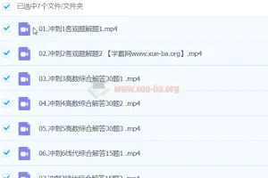 2024考研数学密训押题班 冲刺带练全阶段精讲