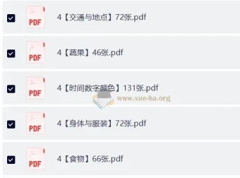 800张英语单词闪卡打印版，分类齐全+两种排版，孩子背词更高效