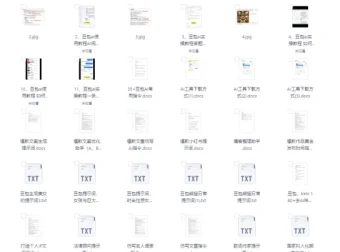 2025豆包AI高阶视频教程+精准提示词合集 大模型通用实战指南[PDF]