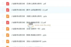 2025年八省联考试题分析大全套 九科名师解析