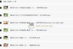 2025六年级英语小升初春季培训班 全国版小学总复习课程