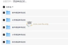 英语单词记忆方法总汇：小学到大学全阶段词汇速记资料