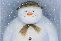 儿童绘本故事《雪人》PPT课件
