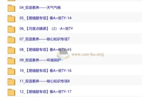 2026初一春下双语素养自主学习TY·A+班 张宇菲崔晓凡主讲