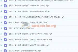 伍凌枫琶音训练营+前卫吉他编配与创作 课程资源