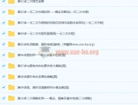 九年级数学同步基础预习+巩固 人教版20讲全一册