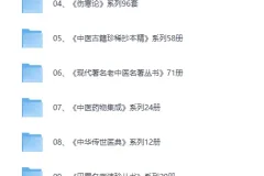 精整上千本医学类书籍大合集 中医经典与临床医案资料包