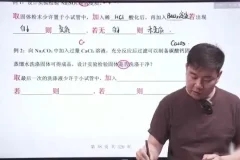 2025李政高三化学一轮复习精华 暑假班讲义视频全套