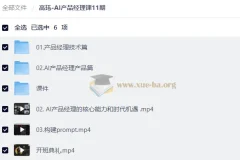 高玮 AI产品经理课11期：从大模型原理到智能体实战全链路