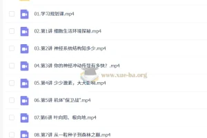 2027高中高二生物 周云 一轮A+暑假班