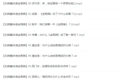 《刘晓蕾讲透金瓶梅》全20讲 有声课程[mp3]