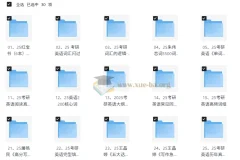 25考研英语词汇+作文资源合辑 红宝书/词汇闪过/恋词/黄皮书全套下载