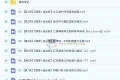 2025高二历史 刘莹莹全年班 暑假班+秋季班+寒假班+春季班