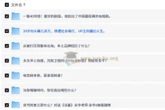围炉夜话 智能路障 B站知识区深度思考视频合集