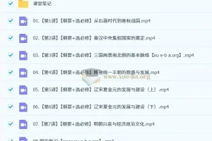 2025高二历史 刘莹莹全年班 暑假班+秋季班+寒假班+春季班