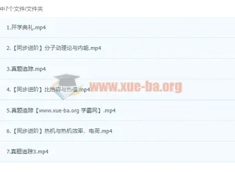 2023初中物理初三秋季班 叶诗婷同步进阶课程
