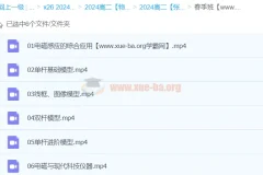 2024高二物理张展博春季班 电磁感应与热学原子物理精讲