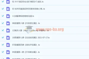 从0到1搞定即兴演讲特训营 完结课程 告别紧张即兴表达