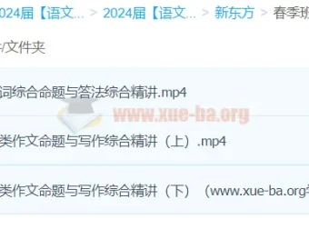 杨洋语文2024高三高考二轮精讲春季班 新东方