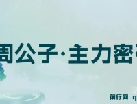 周公子·主力密码 2025年5-6月更新 股票实战课程