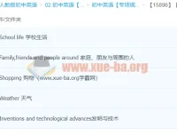 初中英语听力话题必备（上）5讲 陈文靓 专项突破