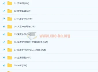 王天一人工智能基础课：人工神经网络专题精讲