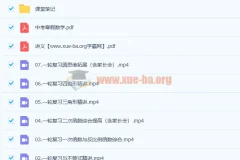 王杭州2021寒初三中考数学尖端班7讲含讲义