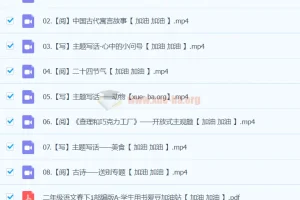 2024春下二年级语文A+班 于戈子琦 课程资源