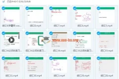 曲根万词班第4季：视频+讲义+音频+词单全套英语词汇课程